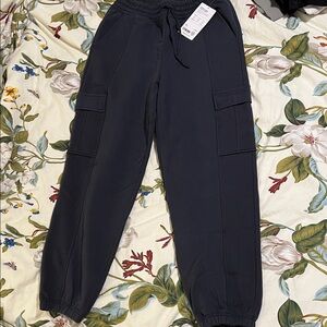 ATHLETA Forever fleece cargo jogger